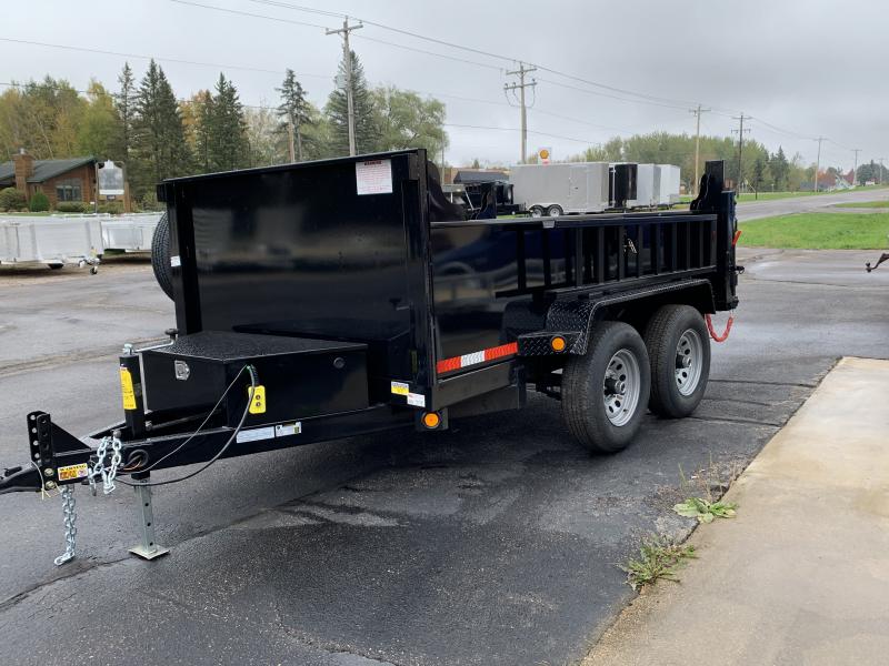 2022 Quality Steel and Aluminum 6 X 10' 10K Low Profile Dump Trailer 2022 Quality Steel and Aluminum 6 X 10' 10K Low Profile Dump Trailer