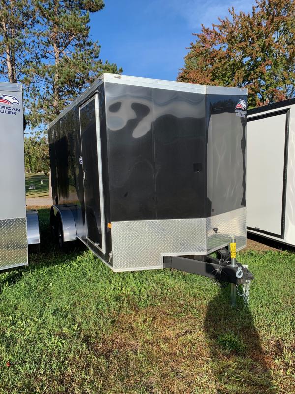 2022 American Hauler 7' x 16' 10k Night Hawk Enclosed Cargo Trailer Living Quarter Trailers