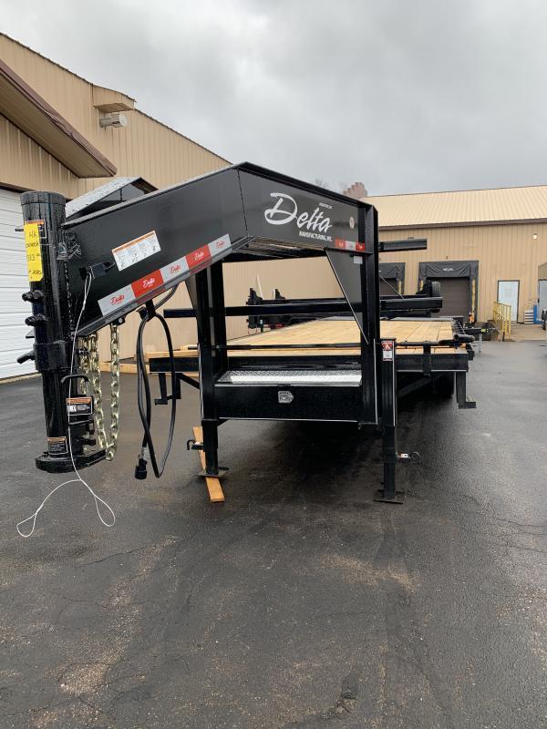 28' Dually Gooseneck Delta Trailer 28' Dually Gooseneck Delta Trailer