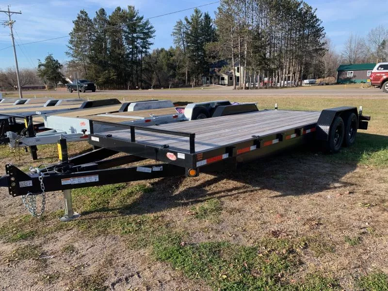 2025 NEW-USED Quality Steel 83" X 20' 10K Equipment Trailer