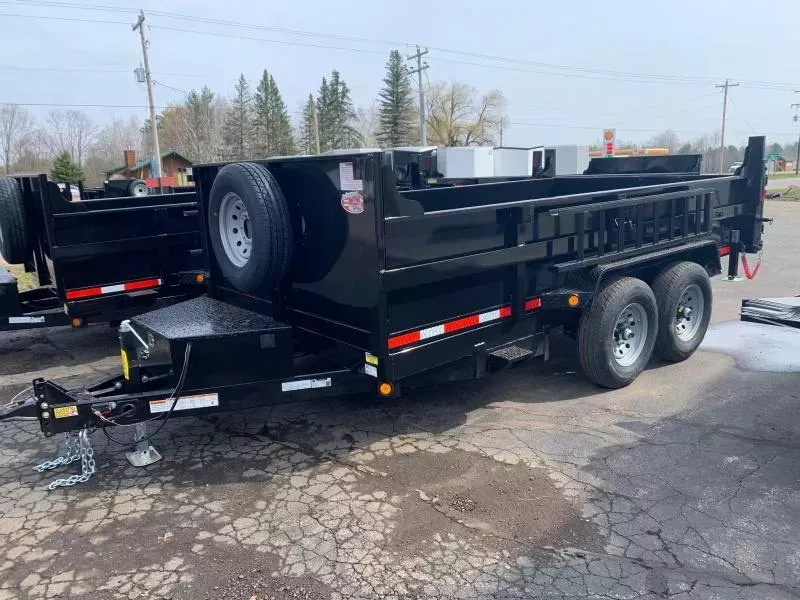 2026 Quality Steel 83" x 14' Low Profile 14k Dump Trailer