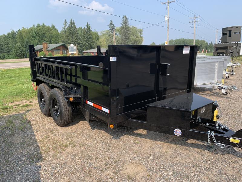 2024 Quality Steel 83 X 12' Low Profile 12kDump Trailer