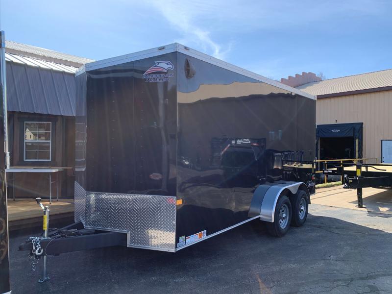 2022 American Hauler 7' x 16' 10k Night Hawk Enclosed Cargo Trailer Living Quarter Trailers