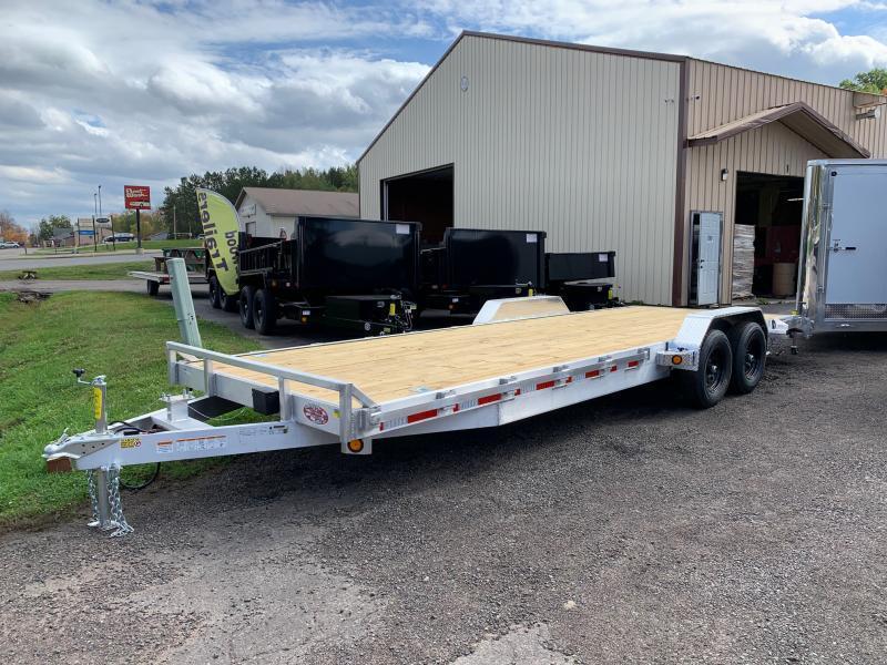 2026 Quality Aluminum 83" x 20' 10K Car/ Equipment Trailer