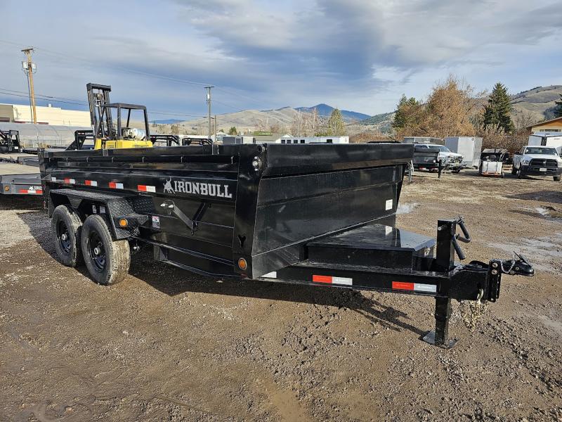 2024 Iron Bull 7x14 14k Dump Trailer