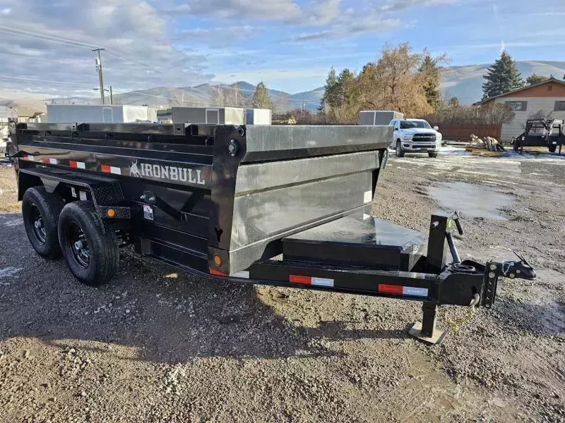 2026 Iron Bull 6'x12' 15k Dump Trailer uHXpwWm3cbya