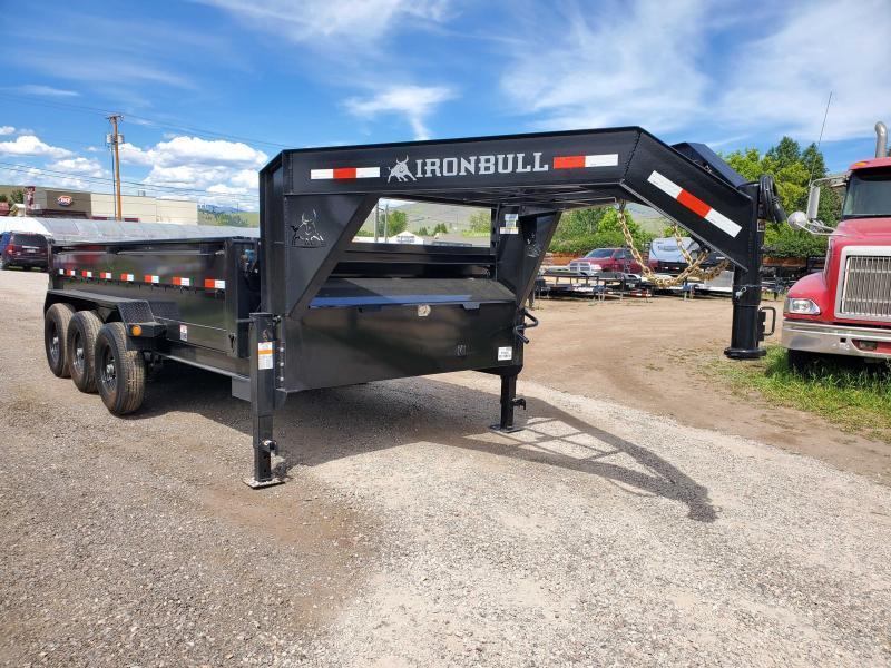 2023 Iron Bull 83"x16' 21k Gooseneck Dump Trailer 2023 Iron Bull 83"x16' 21k Gooseneck Dump Trailer
