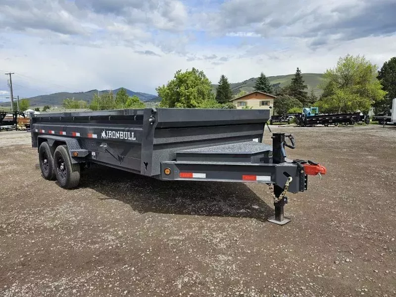 2026 Iron Bull 7x16 15k Low-Pro Dump Trailer DDWNpQei1nwq