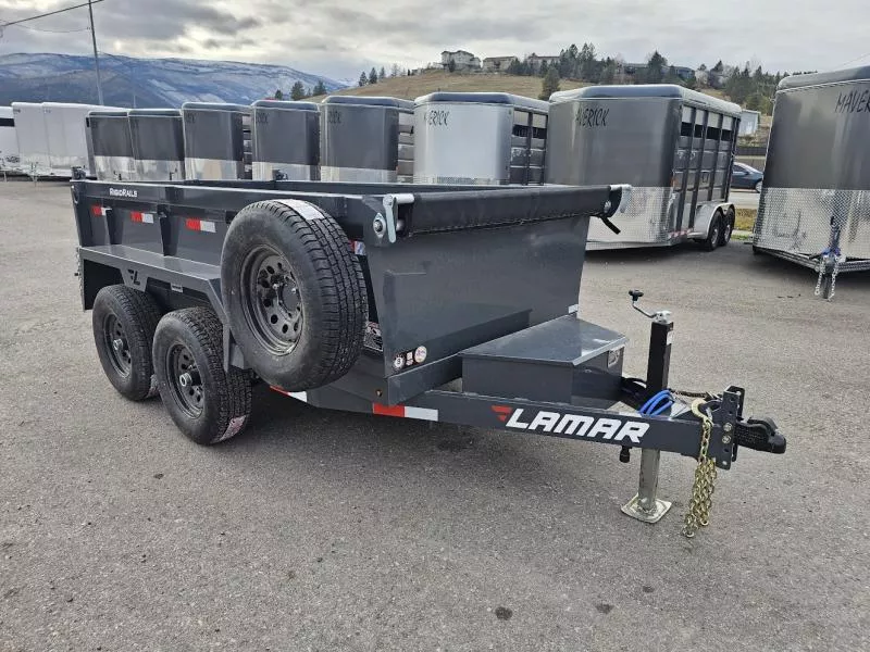 2026 Lamar 5' X 10' 10k Mini Dump Trailer