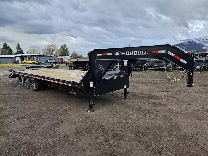 2026 Iron Bull 28' 21k Deckover Gooseneck Trailer g9bg0ma2fqr8