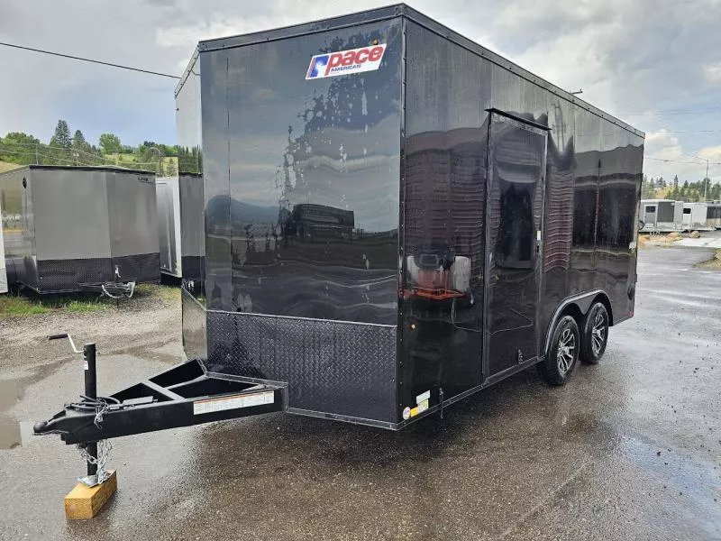 2025 Pace Outback DLX 8.5x16 Enclosed Cargo Trailer BmVNrctgblug