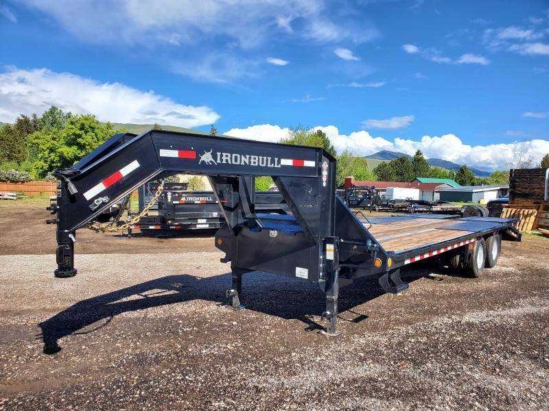 2022 Iron Bull 8.5x25' 22k Deckover Gooseneck Trailer Mountain View