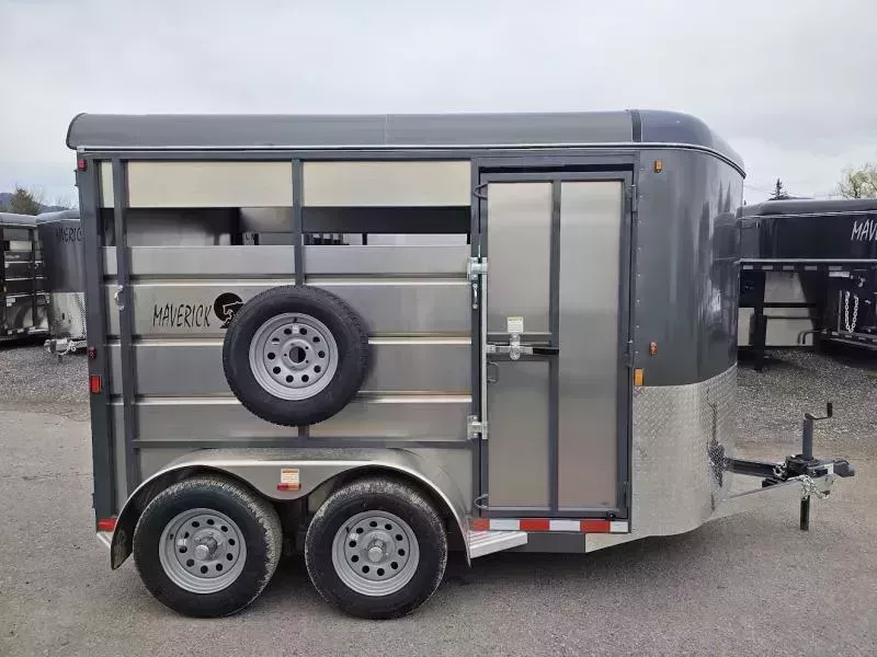 2026 Maverick 12' 7K Stock Trailer jlvWrYn2wp7d