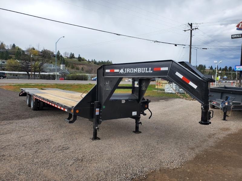 2023 Iron Bull 8.5x32 22k Deckover Gooseneck Trailer