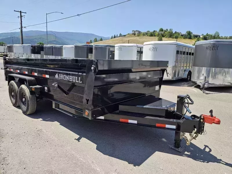 2026 Iron Bull 7x16 15k Dump Trailer