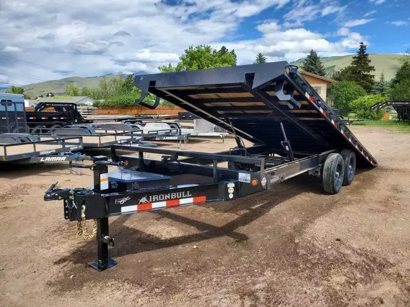 2026 Iron Bull 102"x22' Deckover Tilt Trailer rzdKRkfbw1d
