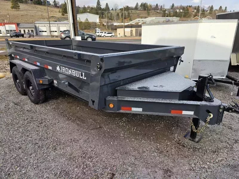 2026 Iron Bull 7x14 15k Low-Pro Dump Trailer ULUmZclazjf5
