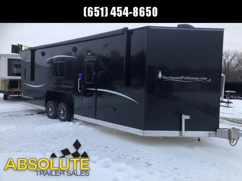 2022 Northwind Fish House NW24 TOY HAULER Hydraulic Tandem Axle