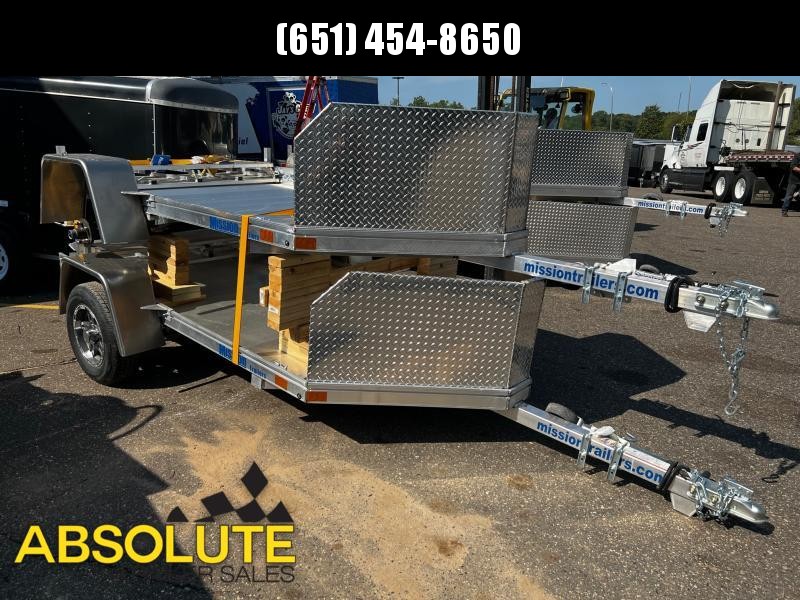 2023 Mission MOMC 5X08 ALUMINUM SINGLE PLACE MOTORCYCLE Utility Trailer 2023 Mission MOMC 5X08 ALUMINUM SINGLE PLACE MOTORCYCLE Utility Trailer