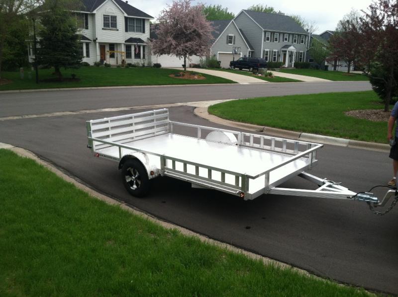 2023 Primo 7X12ATV OPEN SIDE RAIL W/SIDE LOAD ATV RAMPS Utility