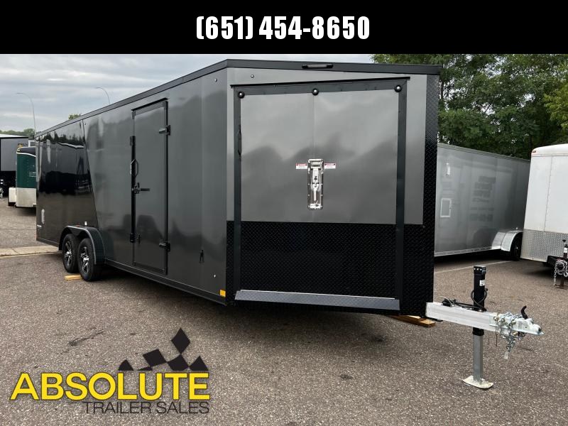 2023 Stealth Trailers PREDATOR 7.5X24+5' V - ALUMINUM - 7' INTERIOR - HELMET CABINET - 7.5' WIDE Snowmobile Trailer 2023 Stealth Trailers PREDATOR 7.5X24+5' V - ALUMINUM - 7' INTERIOR - HELMET CABINET - 7.5' WIDE Snowmobile Trailer
