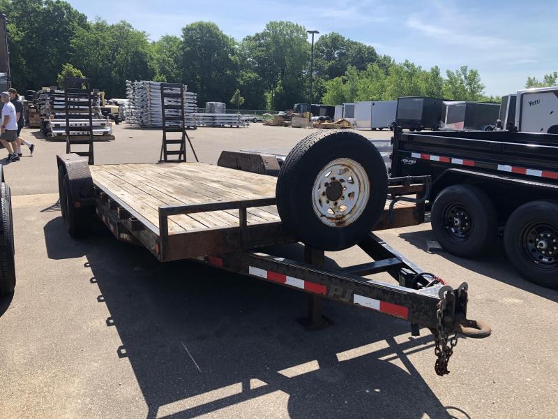2010 PJ Trailers 83"X20' Equipment Trailer SKID STEER TRAILER 14K 2010 PJ Trailers 83"X20' Equipment Trailer SKID STEER TRAILER 14K