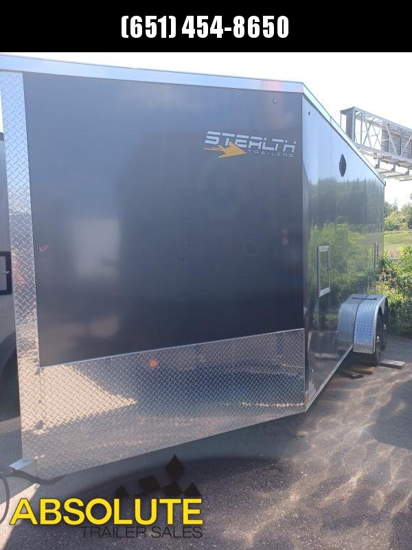 2023 Stealth Trailers APACHE SAAP7X23 ALUMINUM - Fender Dent - Discounted Snowmobile Trailer 2023 Stealth Trailers APACHE SAAP7X23 ALUMINUM - Fender Dent - Discounted Snowmobile Trailer