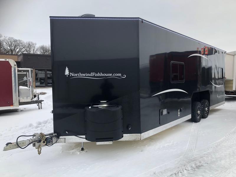2022 Northwind Fish House NW24 TOY HAULER Ice House Enclosed Cargo