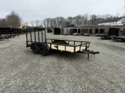 2027 Big Tex Trailers 60PI 77x14 w/standup gate 6000lb GVWR 