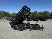 2026 Covered Wagon Trailers 6X10 W/2' Sides Tarp Kit, No Ramps 7000Lb GVWR 