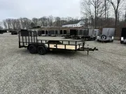 2027 Big Tex Trailers 70PI-X  83x16ft w/flip over gate 7000lb GVWR 