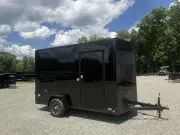 2026 Look Trailers STLC 7X12 DLX 7' Tall, Ramp Door 