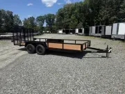 2027 Bwise UT7 82X18 W/Split Gate 7000Lb GVWR 