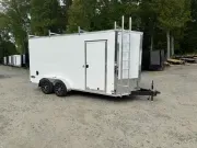 2026 Look Trailers Element SE 7X16 7' Tall, Barn Doors, Walk On Roof, 