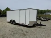 2026 Covered Wagon Trailers 85X20 7' Tall Ramp Door .080 Skin 14000Lb GVWR 