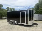 2026 Look Trailers Element SE 7X16 Barn Doors Walk On Roof W/Ladder, 