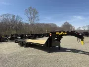 2026 Big Tex Trailers 22GN 102x25 20+5 w/mega ramps 23900lb GVWR rebate 