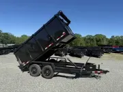 2026 Covered Wagon Trailers 6X12 W/4' Solid Sides W/Tarp, No Ramps 9990Lb 
