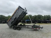 2027 Diamond C  LPT 207 82X14 W/4Ft Sides, Ramp, Crank Tarp Kit, Lithium 15500Lb GVWR 