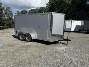2027 Spartan Cargo Trailers 7X14 6'6" Tall, Barn Doors, .080 Skin 