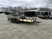 2027 Big Tex Trailers 60PI 77X16 W/Gate 6000Lb GVWR 