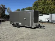 2027 Look Trailers STLC 7X16 DLX 7' Tall, Ramp Door, 080 Skin 