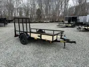 2027 Big Tex Trailers 30SA 5x10ft w/flip over gate 2995lb GVWR 