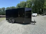 2026 Spartan Cargo Trailers 7X16 7Ft Tall, Ramp Door .080 Skin Blackout 9990Lb GVWR 