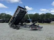 2027 Diamond C LPT 207 82X14 W/Ramps, 4 D-Rings, Tarp Kit 15500Lb GVWR 