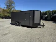 2027 Spartan Cargo Trailers 85X18 7' Tall, Ramp Door, .080 Skin, Blackout, 9990Lb GVWR 