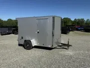 2026 Look Trailers STLC 6X10 DLX 6'6" Tall, Ramp Door W/Aluminum Whee 