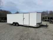 2026 Covered Wagon Trailers 85X24 7' Tall  Ramp Door .080 Skin 9990Lb GVWR 