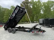 2025 Diamond C LPT 207 82x16 w/ramps, 4 d-rings, tarp kit 14900lb 