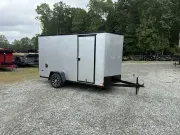 2026 Look Trailers STLC 6X12 DLX 6'6" tall Ramp door Blackout 